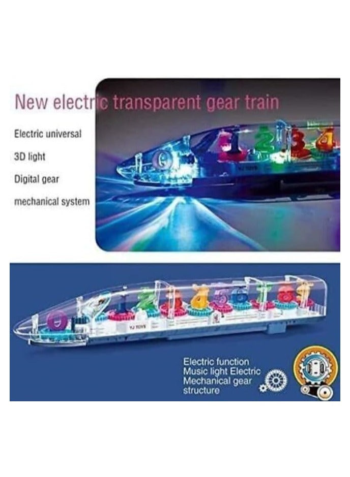 Transparent 3D Train