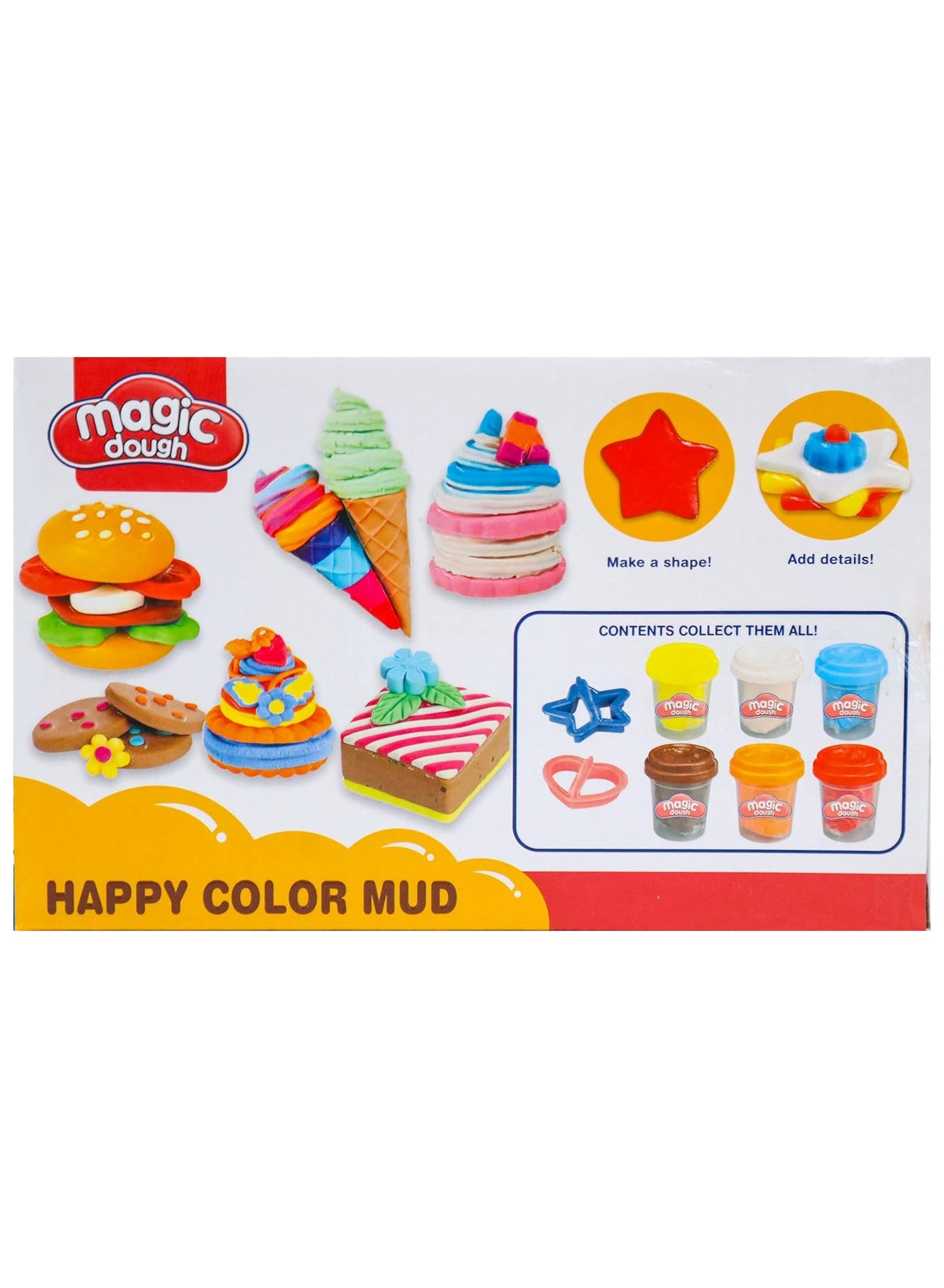 Magic dough 6 color Soft & Ultra Light