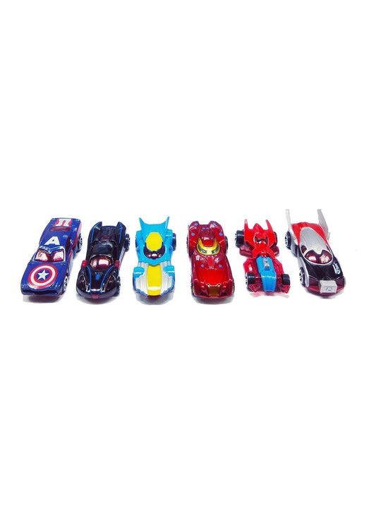 Superhero Toy Car Set