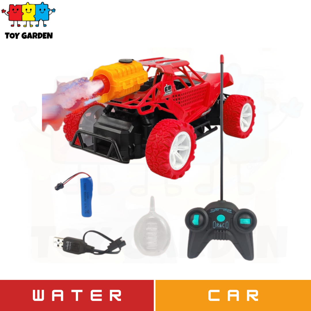 Rechargeable Remote Control Water Spray Runner Climbing Car