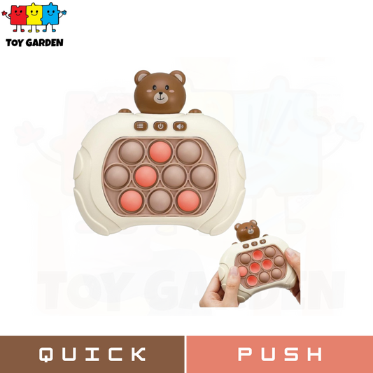 Quick Push Electronic Pop Light Up Puzzle Game for Kids