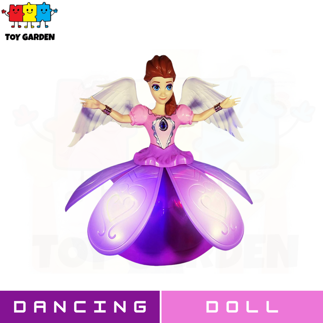 Musical Dancing Rotating Baby Princess Doll Toy