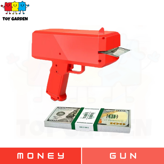 Money Gun Paper Playing Spray Toy