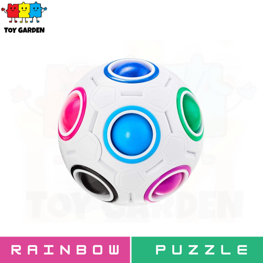 Magic Rainbow 3D Puzzle Ball