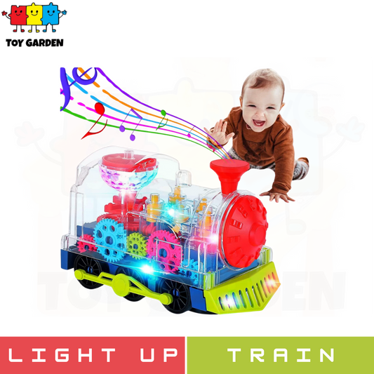 Light Up Gear Train Toy for Kids