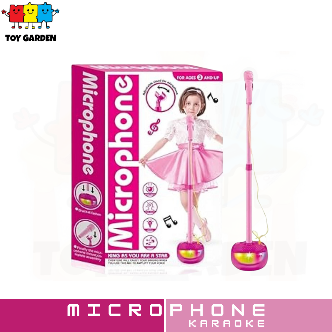 Kids Karaoke Microphone with Stand