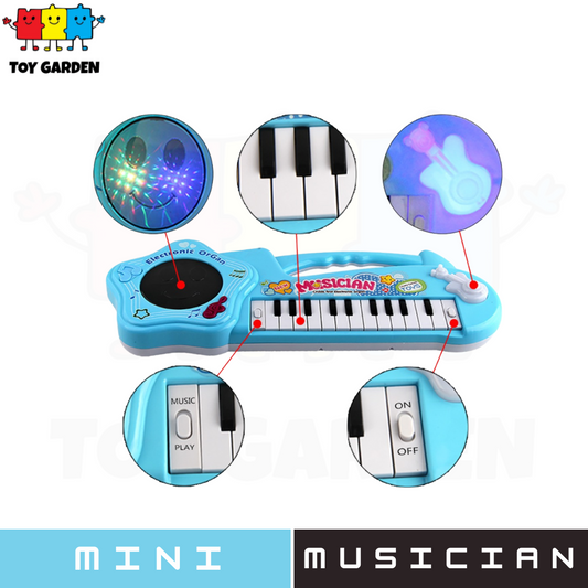 Mini Musician Cartoon Electronic Organ