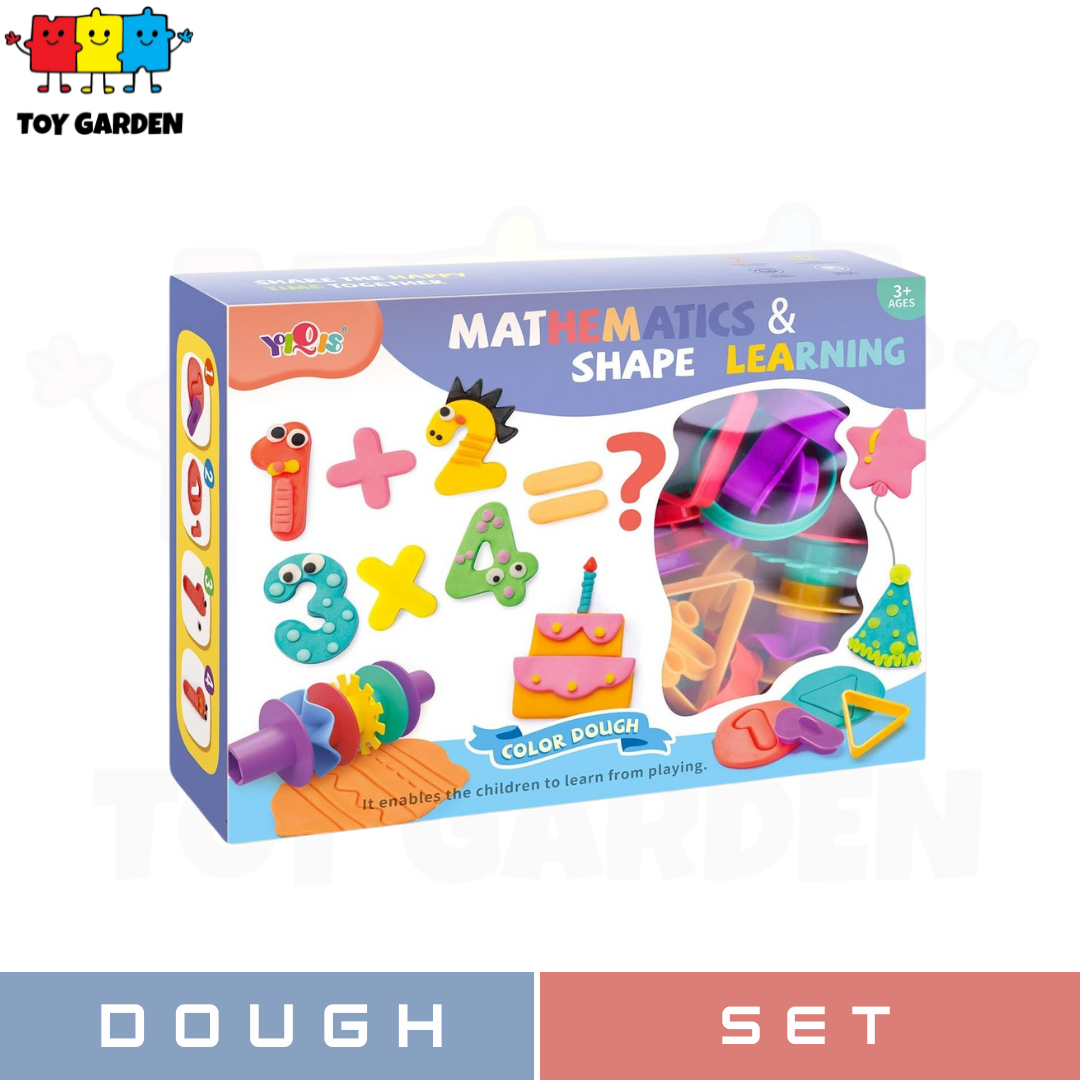 Mathematics and Shape Learning Color Dough Set