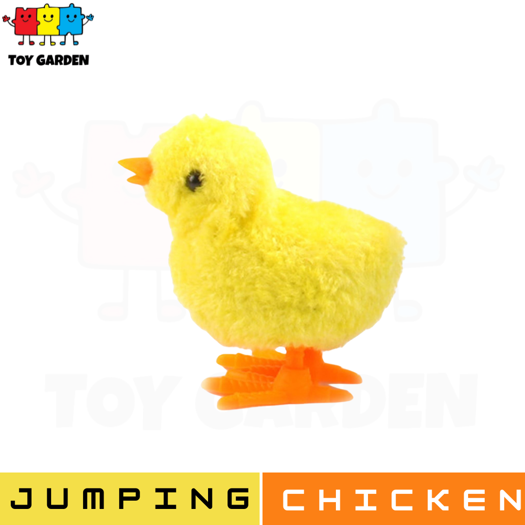 Jumping Chick Wind Up Toy