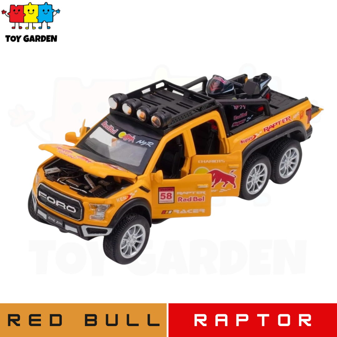 Red Bull Alloy Diecast Metal Truck Model