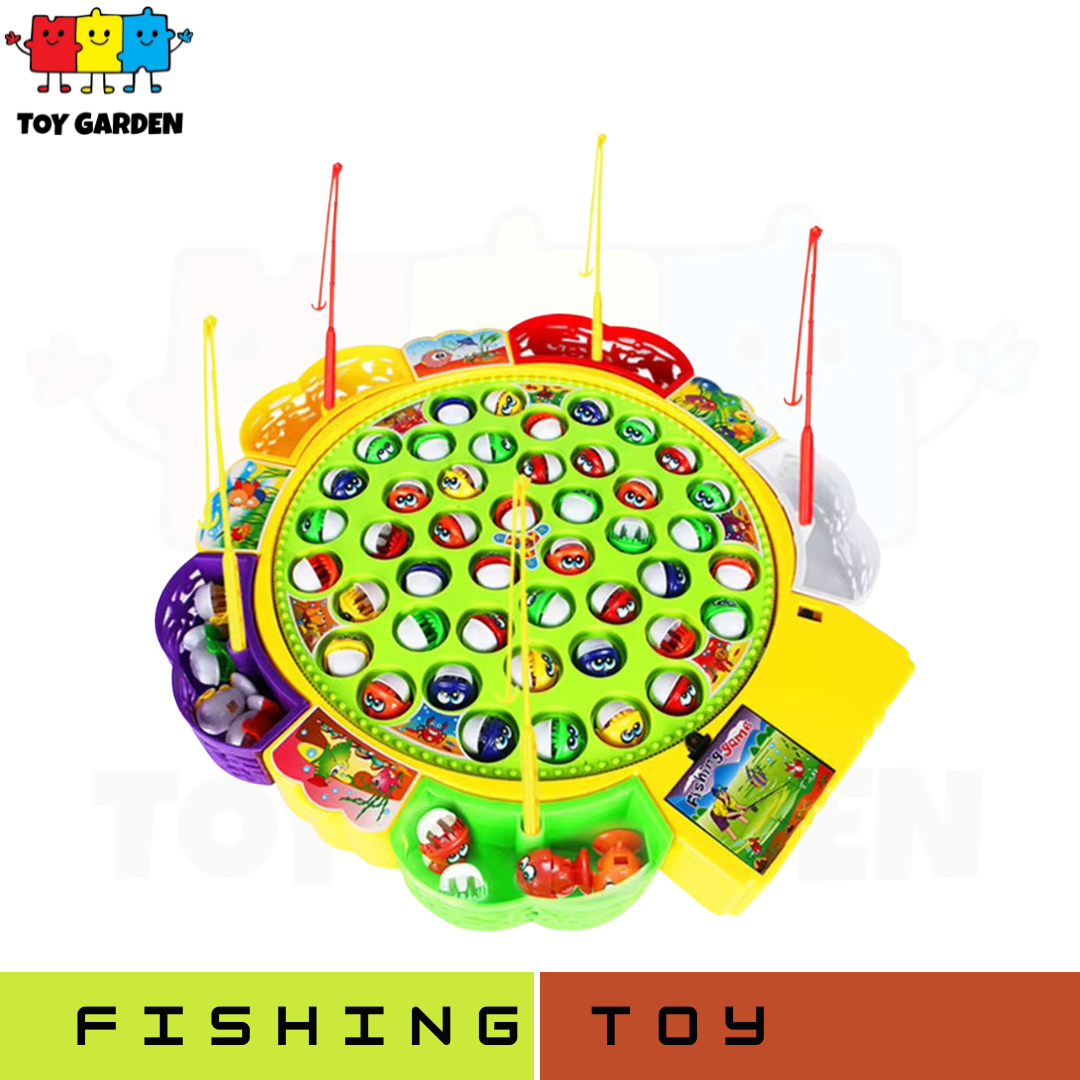 Musical Rotating Fishing Game