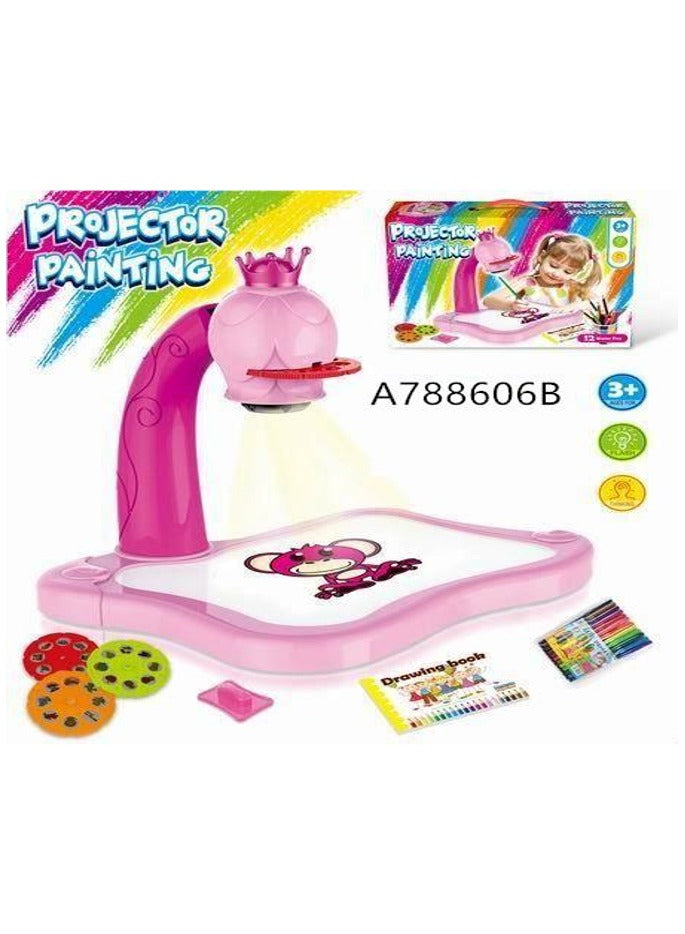 Kids Projector Painting Set