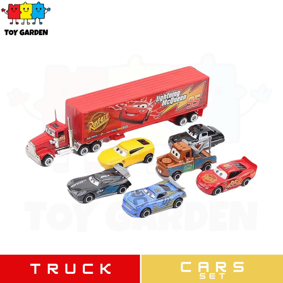 7 Pieces Car Toy Set