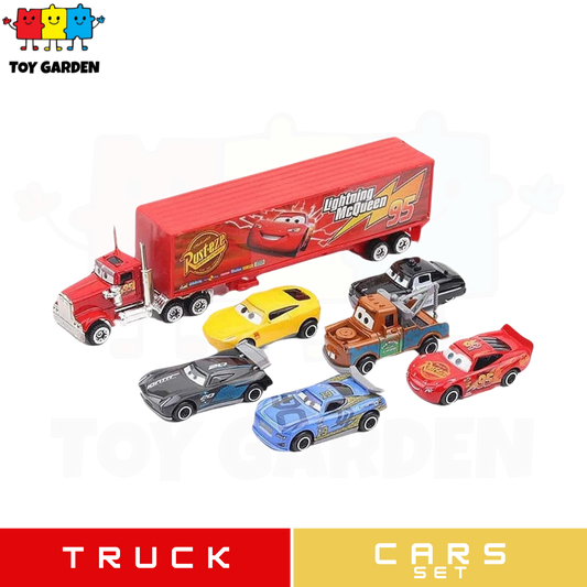 7 Pieces Car Toy Set