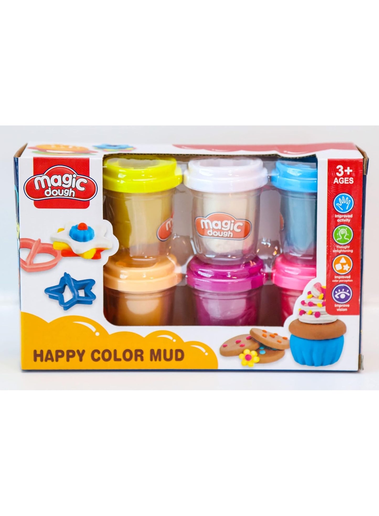 Magic dough 6 color Soft & Ultra Light