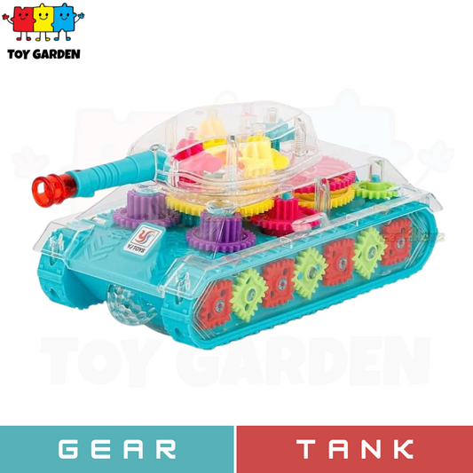 Toyz Gear Toys Kids Transparent Army Gear Tank