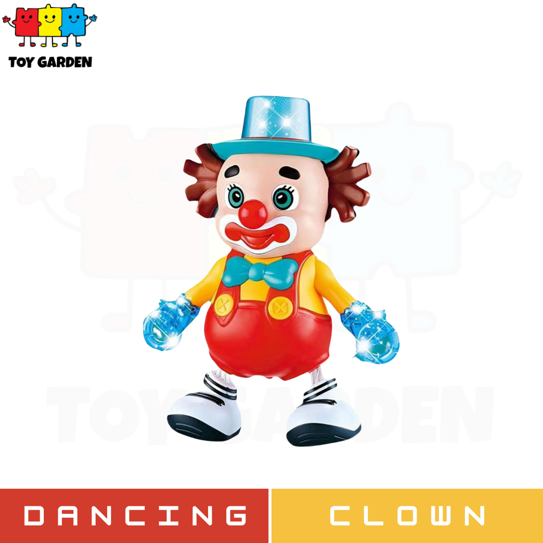 Battery Operated Dancing Clown Toy