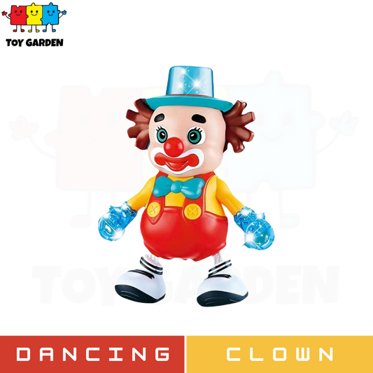 Battery Operated Dancing Clown Toy