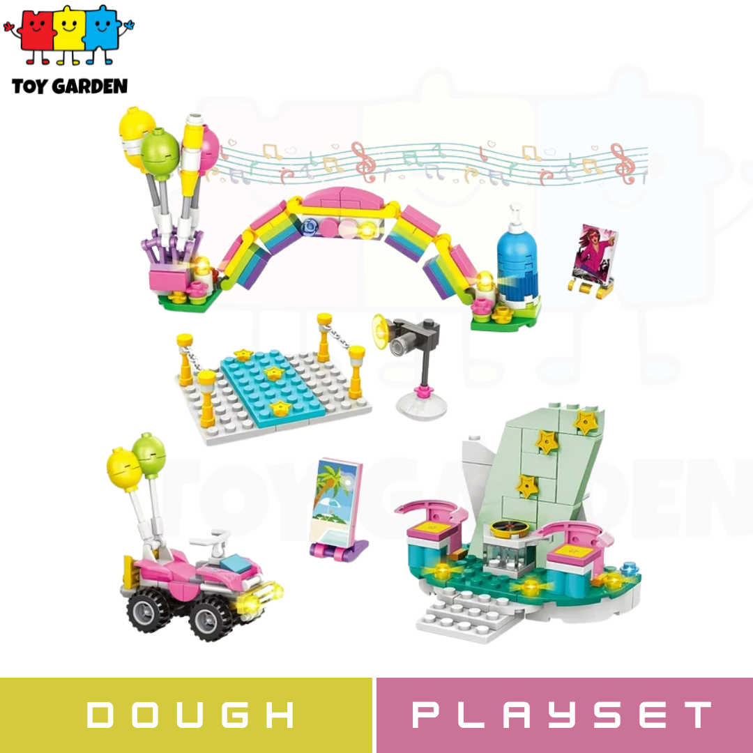 Forest Carnival Color Dough Playset for Kids