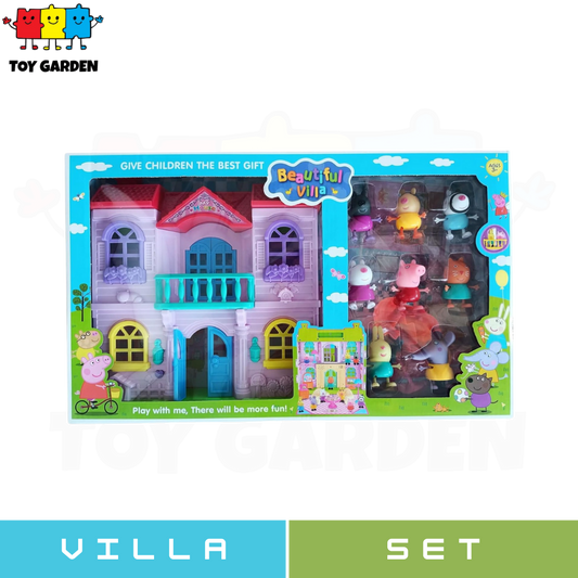 Beautiful Villa Doll House Playset