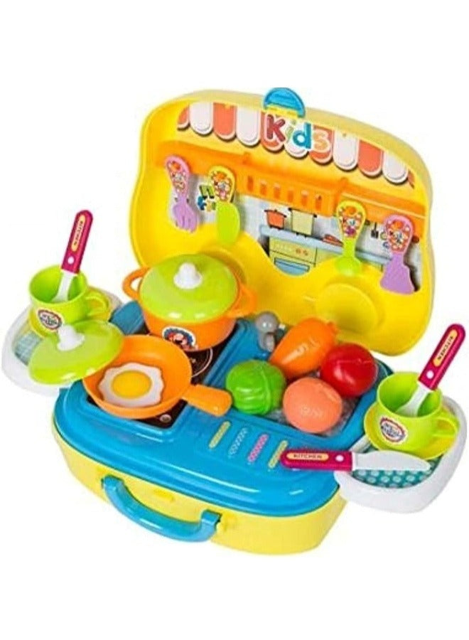 Little Chef Portable Kitchen Toy Set - Includes Fork,