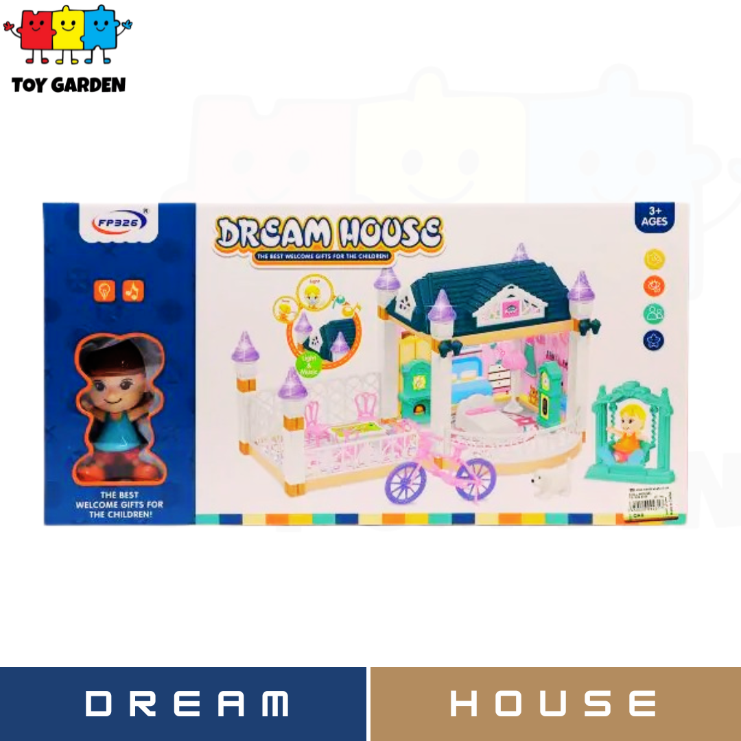 Dream House Playset with Light and Music