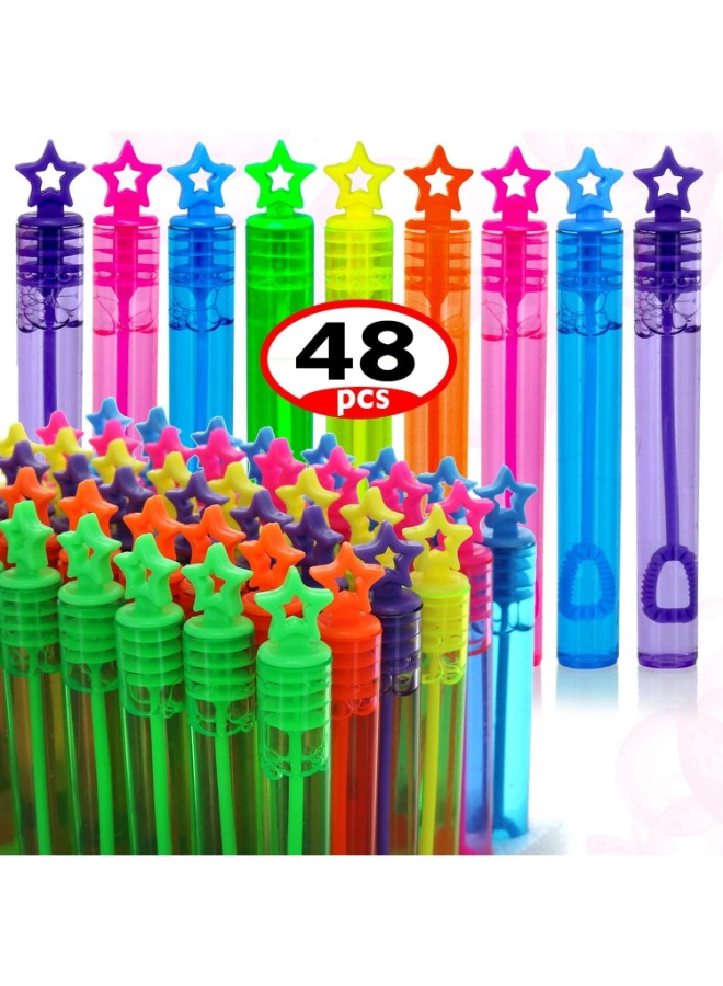 48 Pcs Mini Bubble Wands