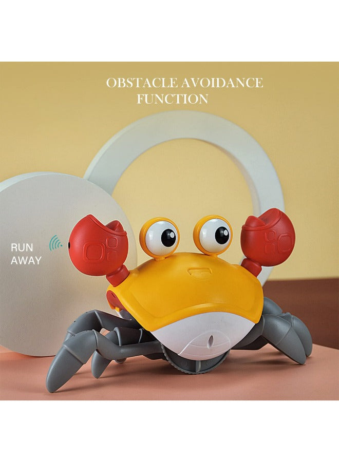 Crawling Crab Baby Toy with Lights & Music