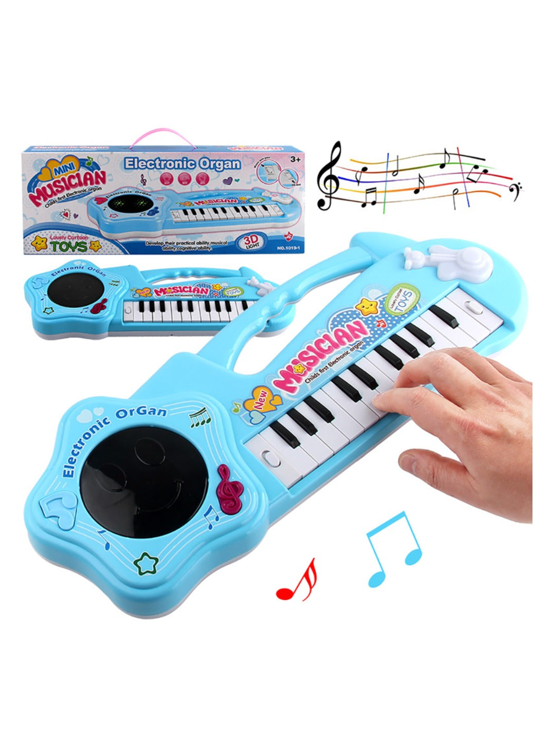 Mini Musician Cartoon Electronic Organ