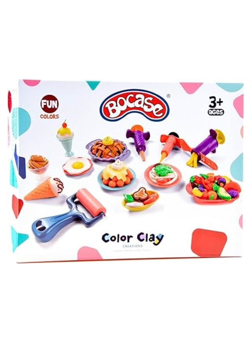 Bocase Fun Colors Color Clay Creations Play Set