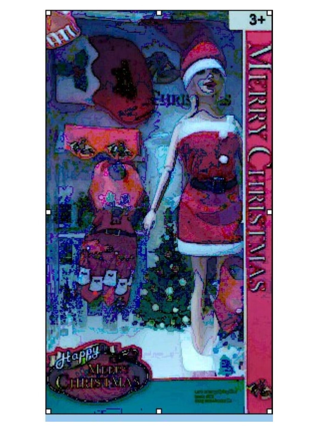 Christmas-Themed Fashion Doll