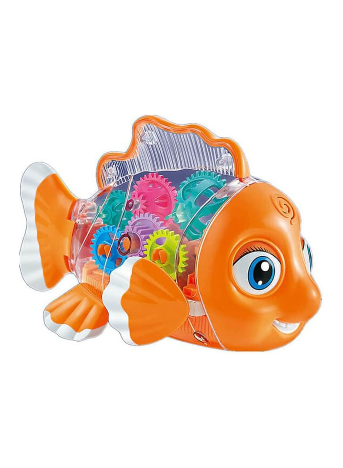 Toy Land Multicolor Kid's Transparent Gear Fish