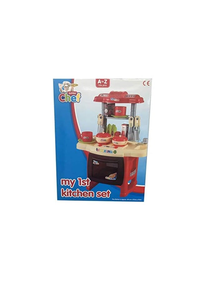 Kids Kitchen Cook Playset with Light and Music