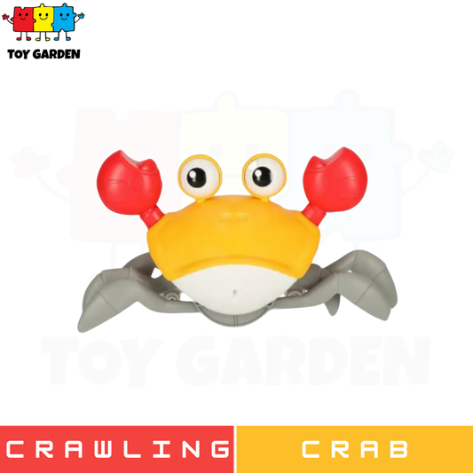 Crawling Crab Baby Toy with Lights & Music