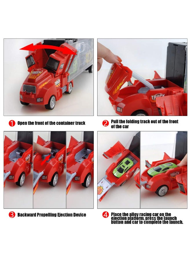 Toy Truck Transport Car Carrier Toy