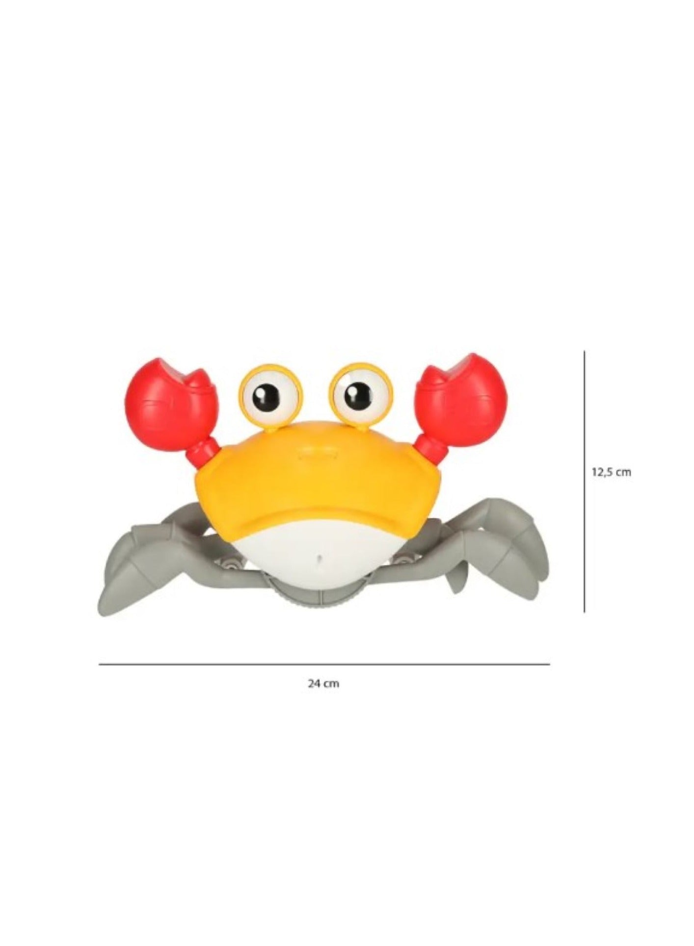 Crawling Crab Baby Toy with Lights & Music