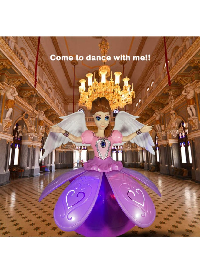 Musical Dancing Rotating Baby Princess Doll Toy