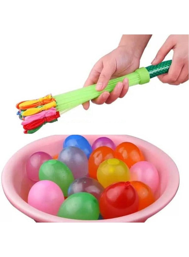 111-Piece Auto-Fill Water Balloon Stick