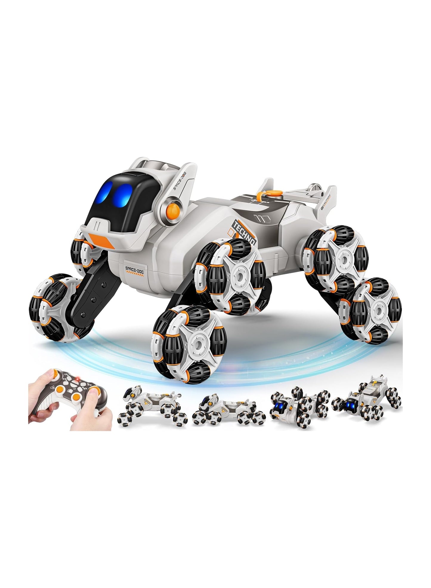 RC Stunt Car Toys for Kids, Remote Control Stunt Robot Dog