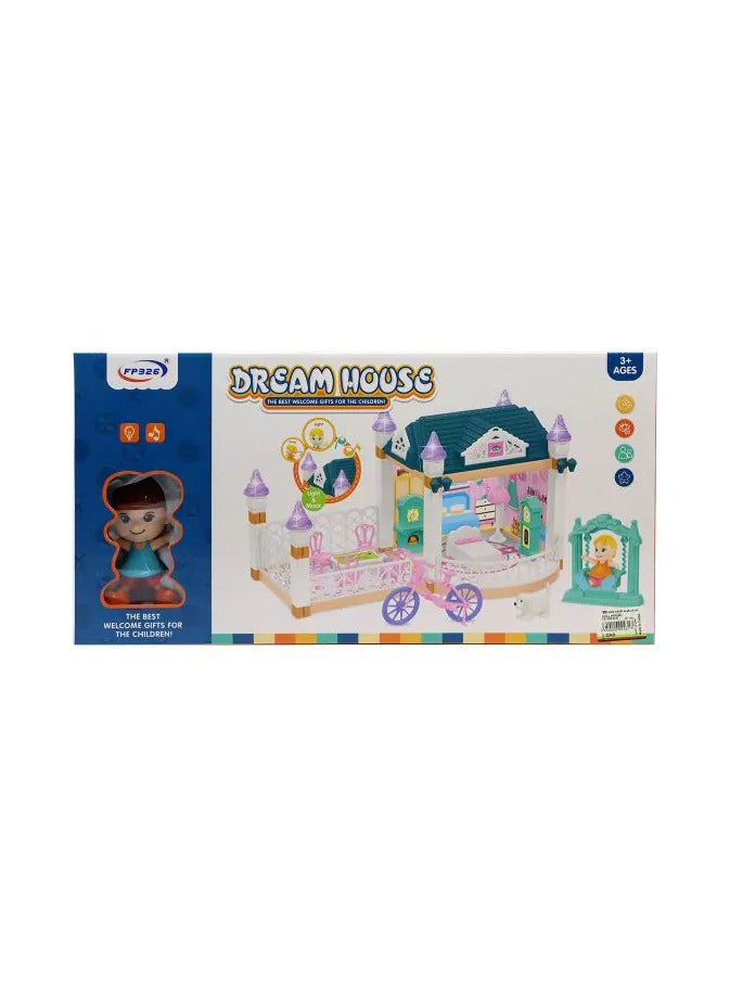 Dream House Playset with Light and Music