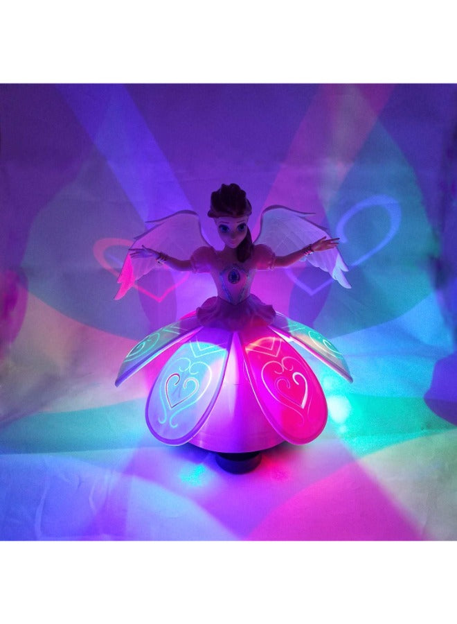 Musical Dancing Rotating Baby Princess Doll Toy