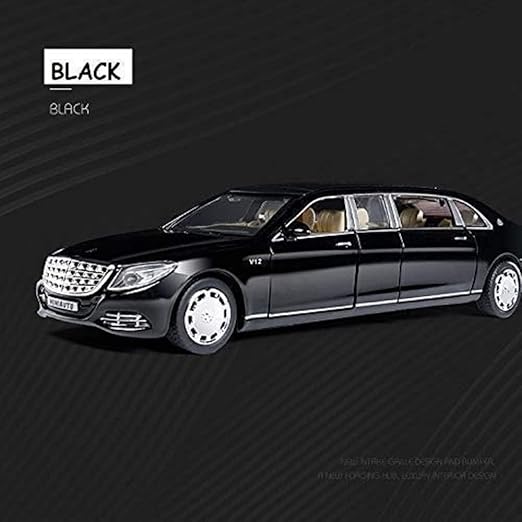 Mercedes Benz Maybach S600 Alloy Toy Car Lincoln Town Limousine Car