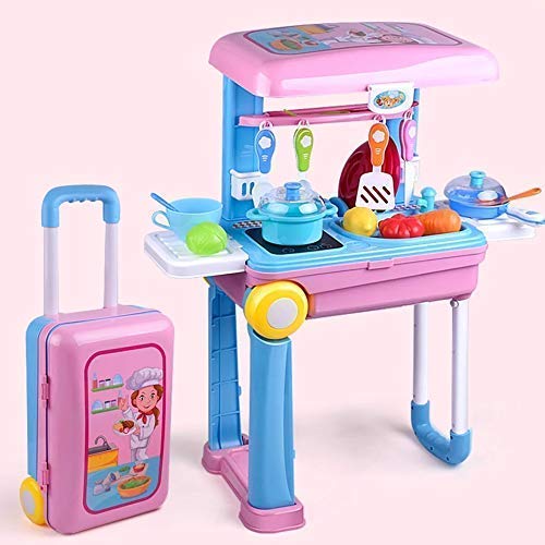 Kitchen Suitcase Mini Kitchen Play Set