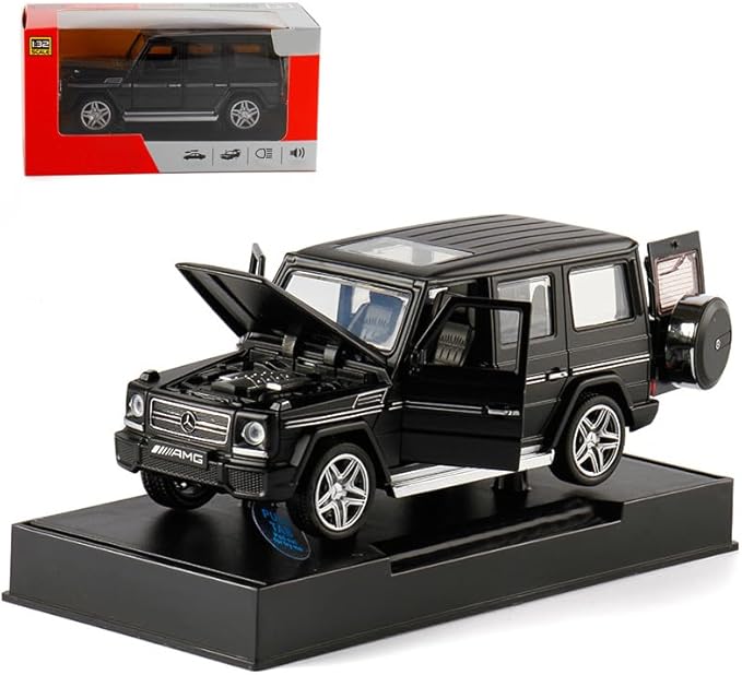 Alloy Collectible Black Benz G65 AMG Toy Car  1:24 scale