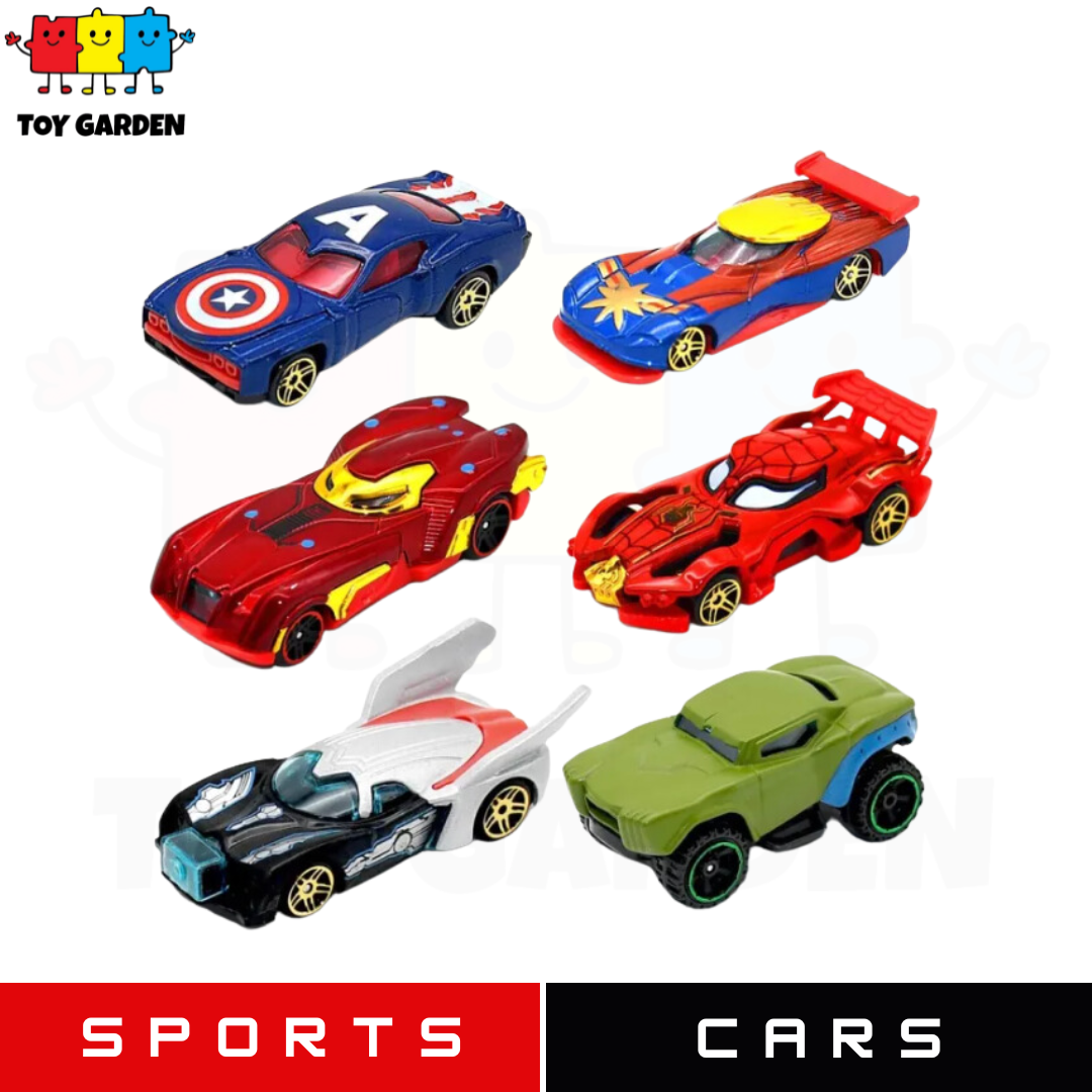 10 PCS Sports Car Set