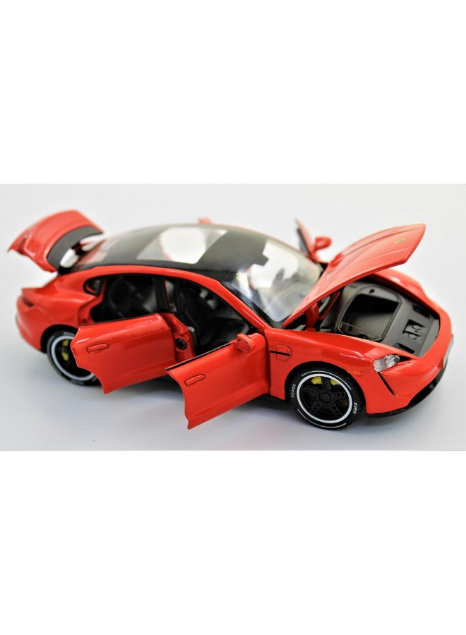 Diecast 132 Porsche Taycan Turbo SUV Model Car