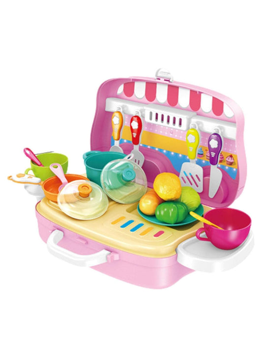 Cooking Food Playset, Kids Play Kitchen Set