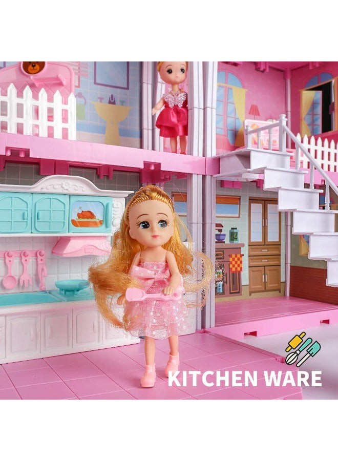 Dollhouse Dreamhouse Building Set for Girls