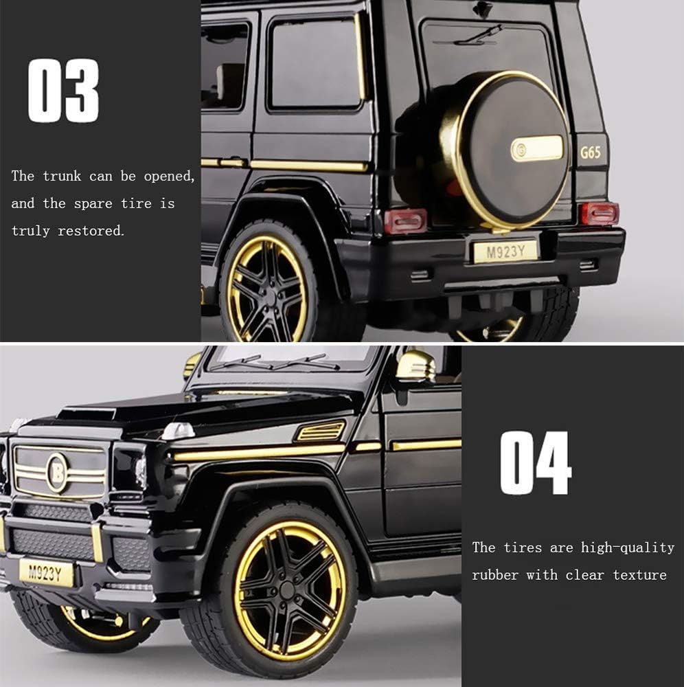 Brabus G800 Alloy Car Model Light 1:24