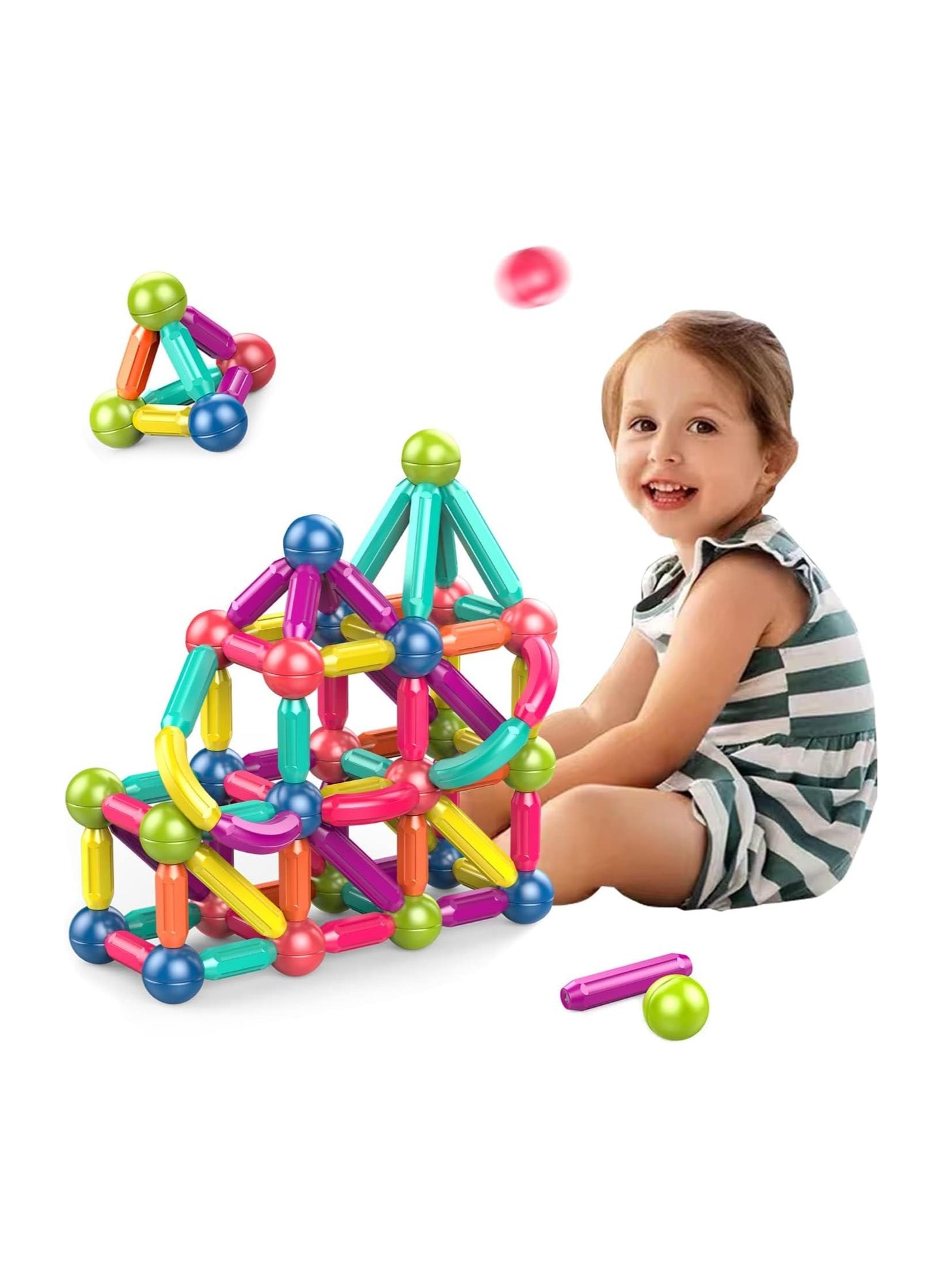 STEM Magnetic Stacking Toys for Kids